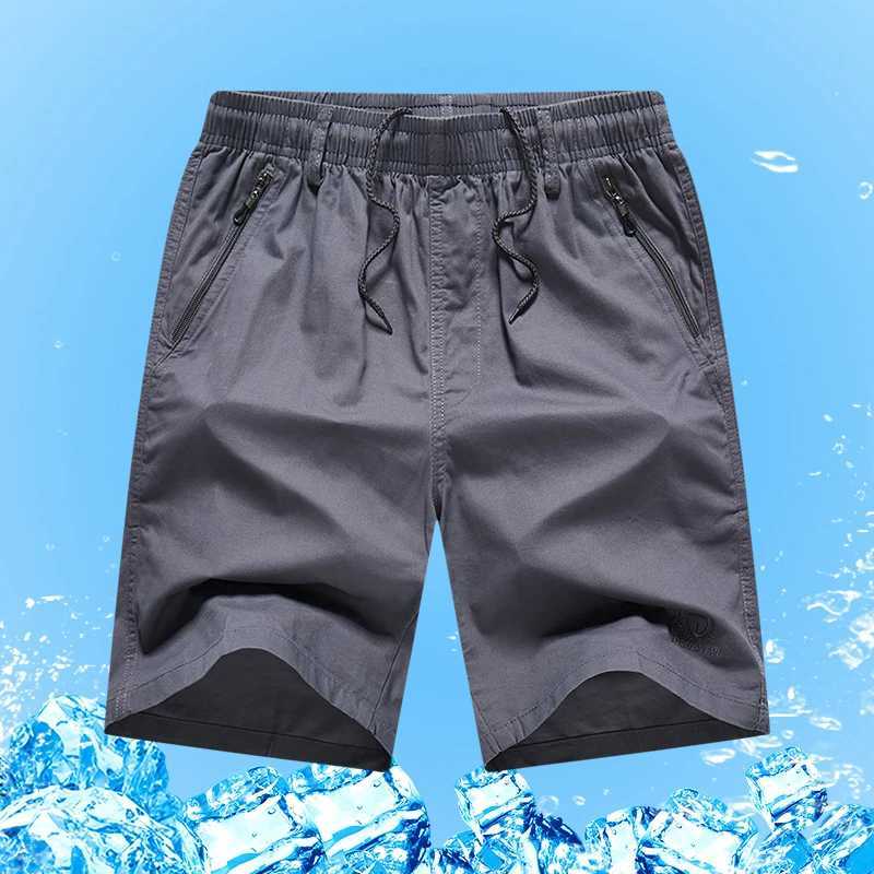 Male Casual Cargo Shorts Summer Cotton Board Shorts Outdoor Sweatpants Cool Breathable Work ShortsX240921