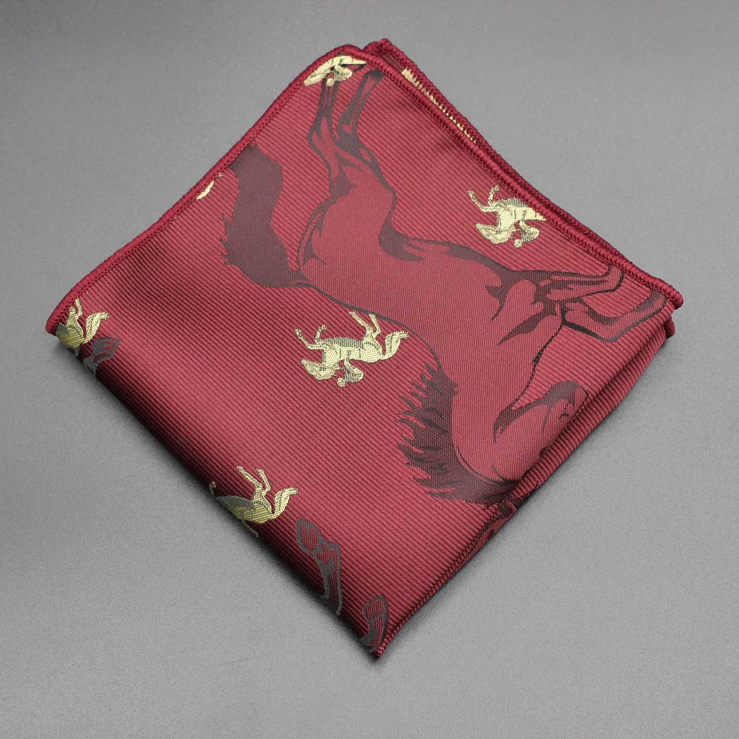 Jacquard Pocket Square Luxury Brand Newest Style Silk Hanky Man Floral Gray Fit Business Lovers Day Gentlemen HandkerchiefsX240921