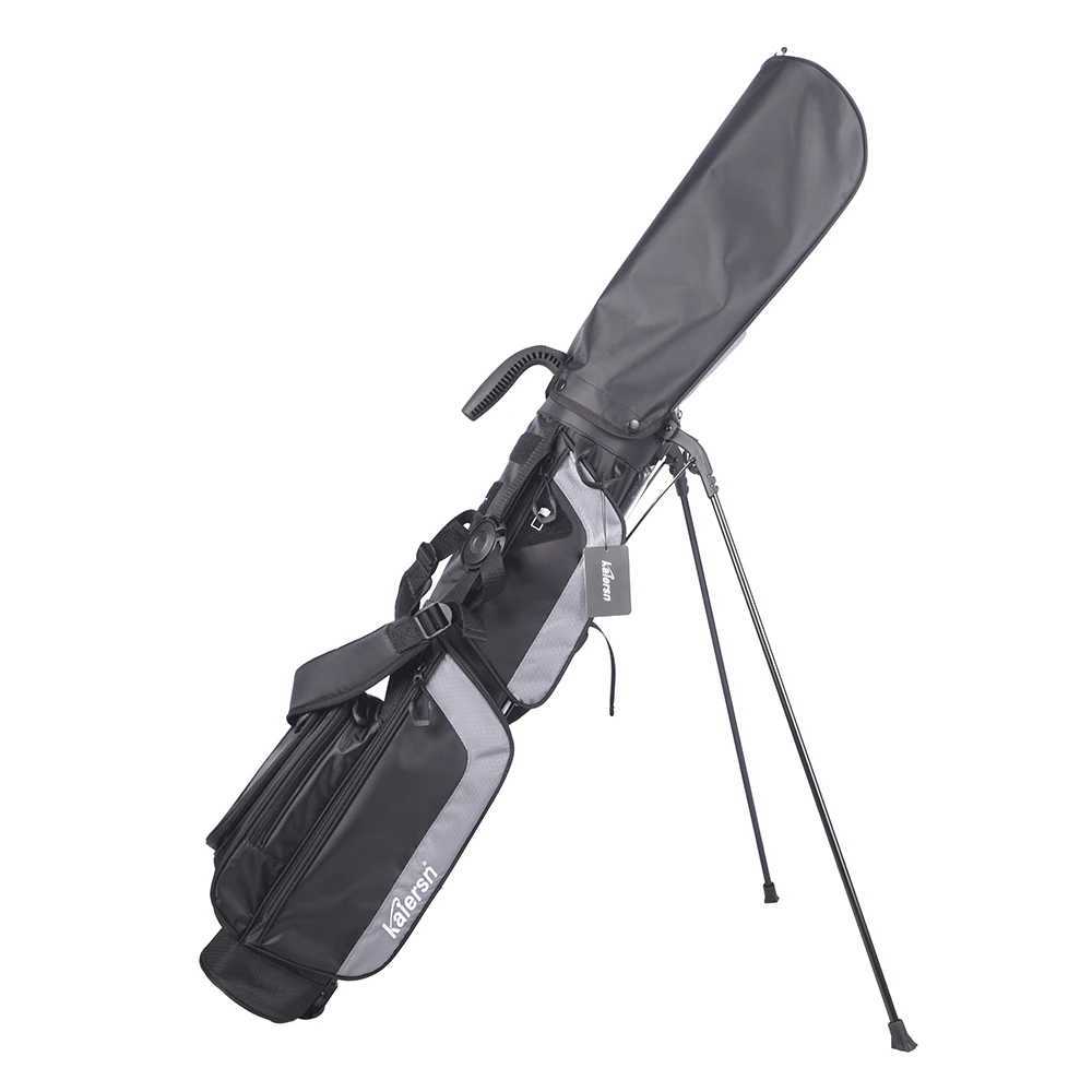 Kaiersn Golf Bag Mens and Womens Lightweight Golf Rack Bag Multi functional Stand Bag Can Hold a Full Set of Clubs W240921