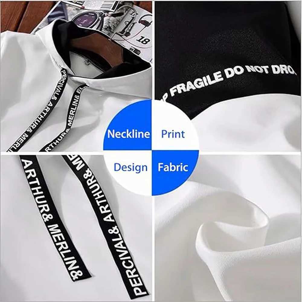 Mens long sleeved casual and letter sports shirt mens hooded sweatshirt spring hip-hop Pullover sports top hooded sweatshirt W240921