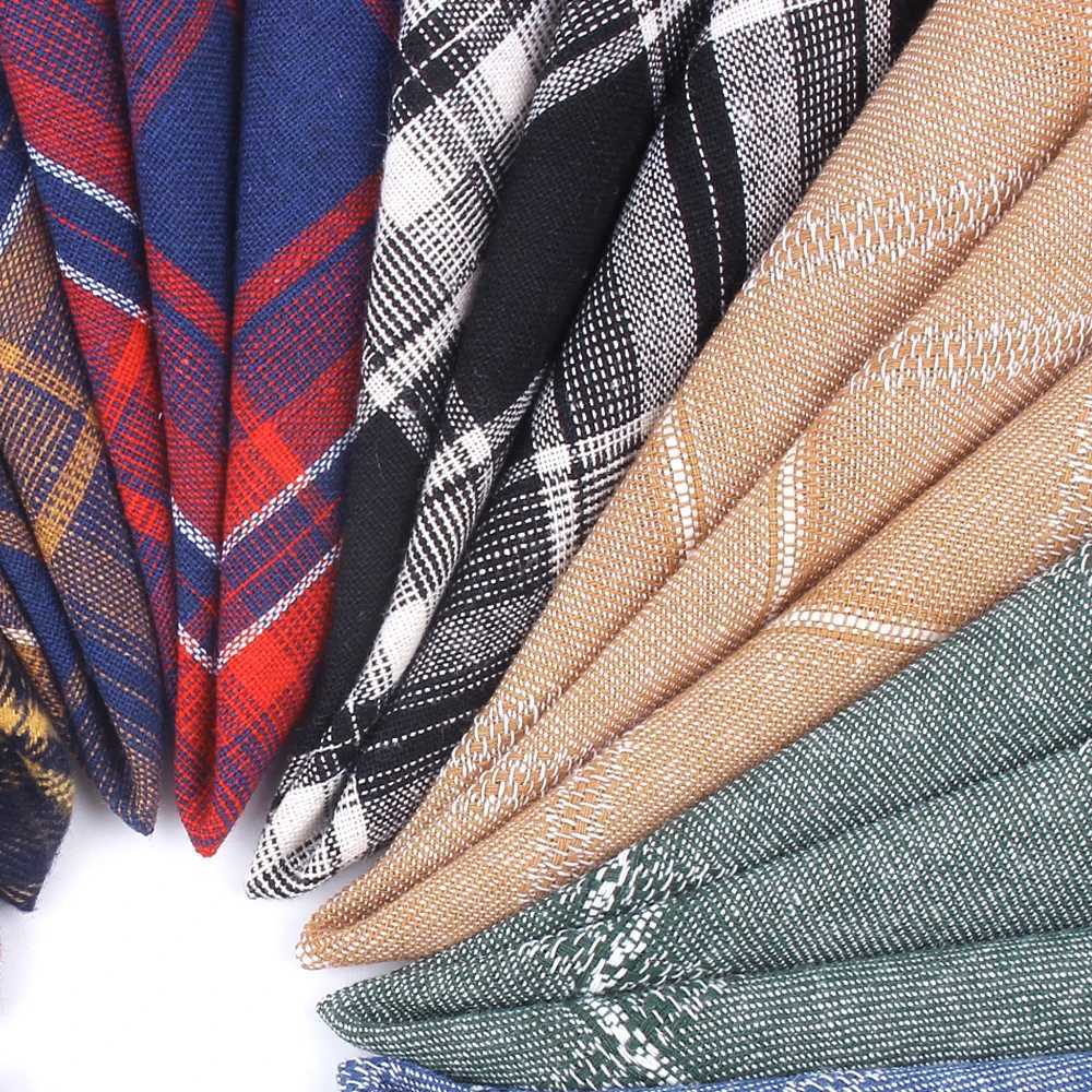 Suit Pocket Square For Men Plaid Cotton Hanky Mens Handkerchiefs Casual Suits Square Handkerchief Towels For Party ScarvesX240921
