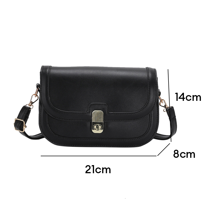 Style By Women Fashion Vintage Retro Premium PU Leather Outing Dating Travel Minimalist Sg Shoulder Bag Crossbody Handbag Beg Wanita - 9771
