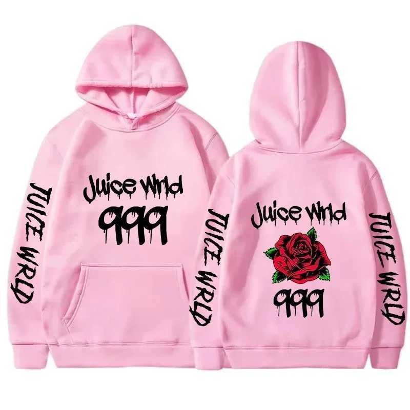 Autumn and Winter Mens Fashion Printed Hoodie Sportswear Hip Hop Casual Zipper Boys and Girls Black Street Clothing Hoodie W240921