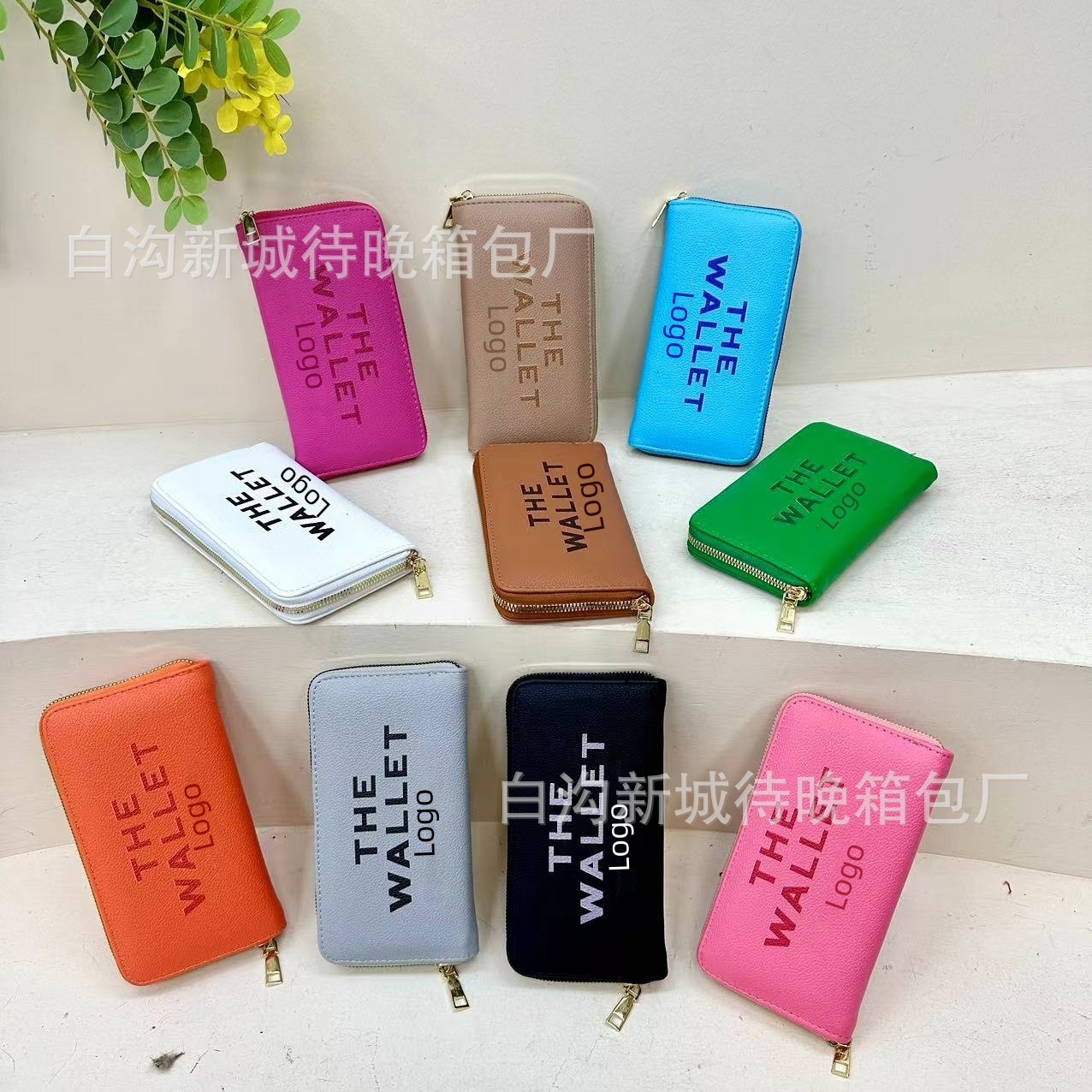 Women's hot Designer Wallet, Handheld Fashion Multi-Functional Coin Purse with Letter Paper, Free Shipping