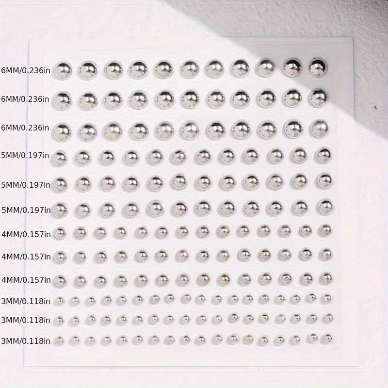 Rhinestone Faux Lip Studs Eyebrow Stickers Facial Decor For Women Personalized Party Jewelry Accessories Stainless Steel Y240921