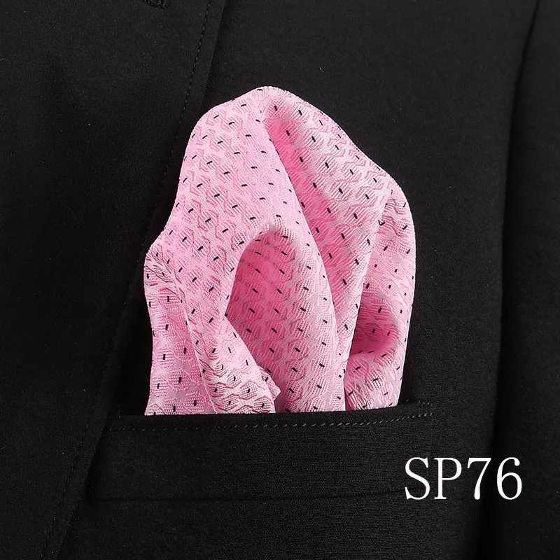 Vangise Mens Pocket Squares Dot Pattern Blue Handkerchief Fashion Hanky For Men Business Suit Accessories 22cm*22cmX240921