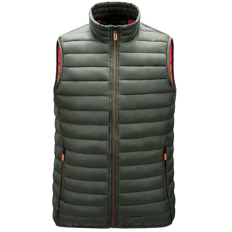 Vest Winter Windproof Waterproof Warm Sleeveless Men Jacket Autumn Casual Fashion Thicken Waistcoat Brand Clothing