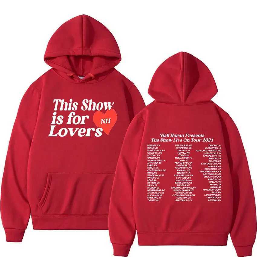 Niall Horan The Show Live on Tour 2024 new album Hoodie mens casual fashion high-quality oversized sportswear streetwear W240921