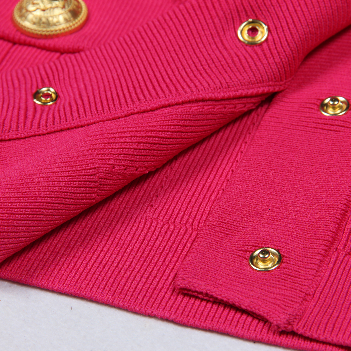 Spot Spring 2024 New Women's Fashion Classic High Quality Versatile Jacket Knitted Sweater Cardigan