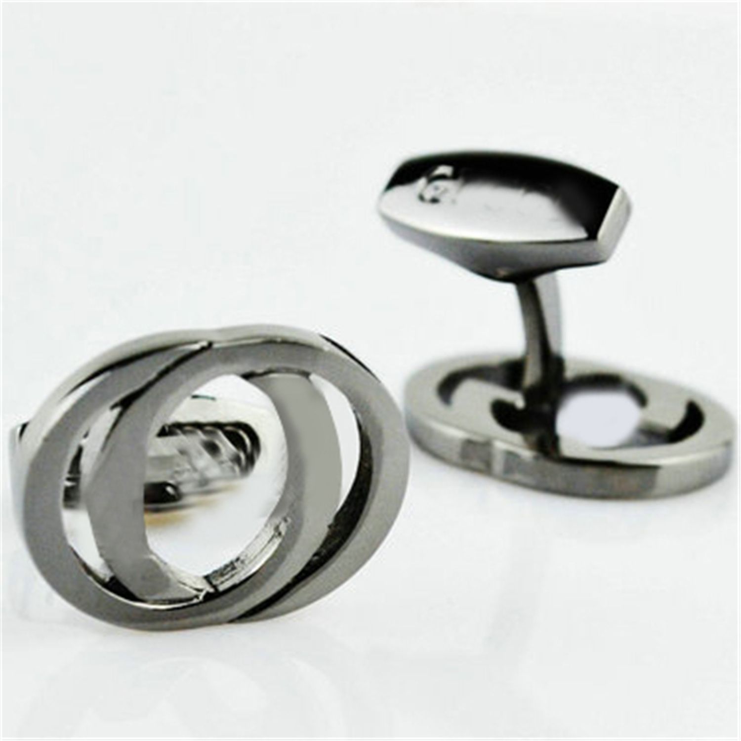 Classic Letter Cuff Links Formal Shirt Accessories for Weddings and Special Occasions L251024
