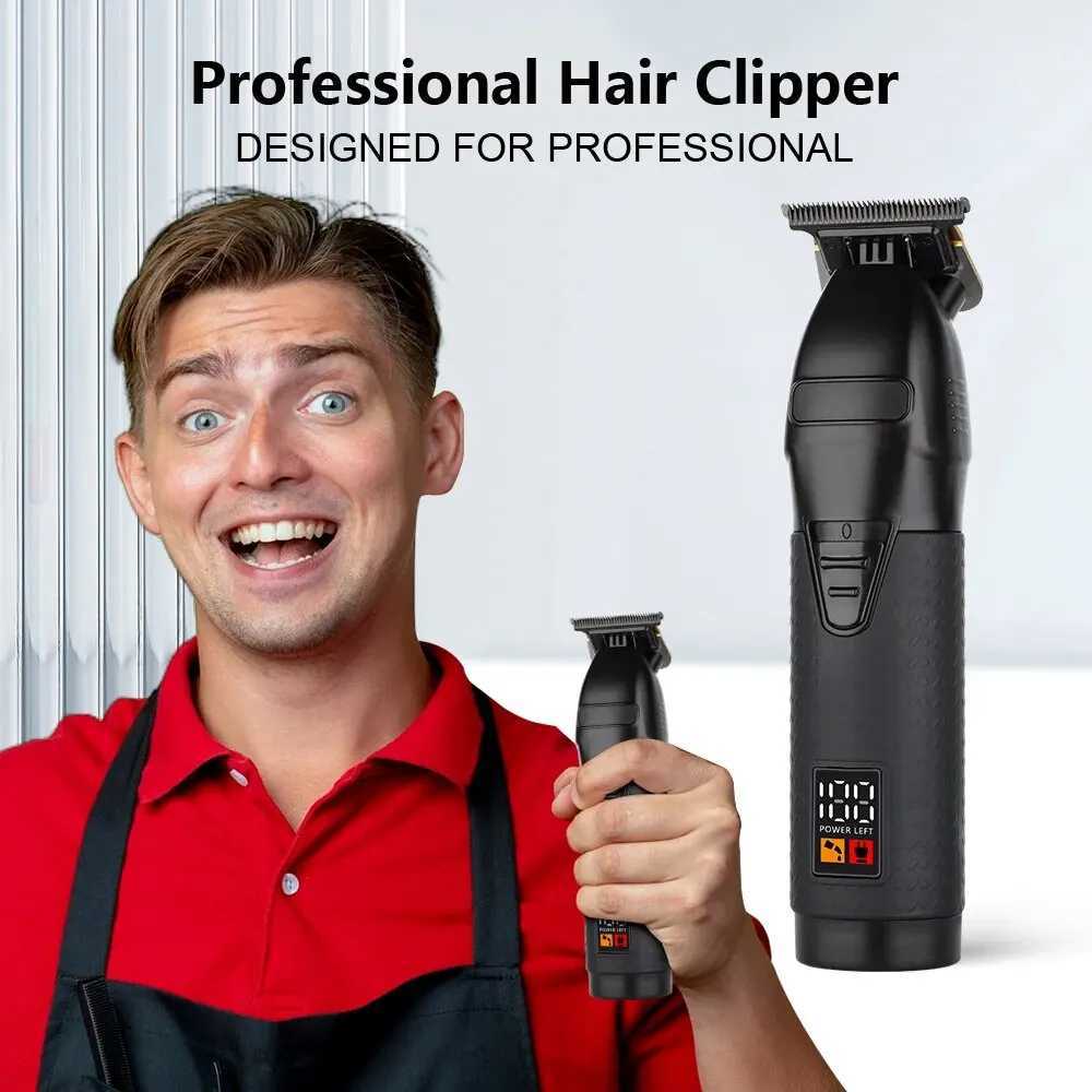 Hair Clipper Electric Hair Trimmer for Men Wireless Barber Trimmer Electric Shaver Professional Mens Hair Cutting Machine M240921