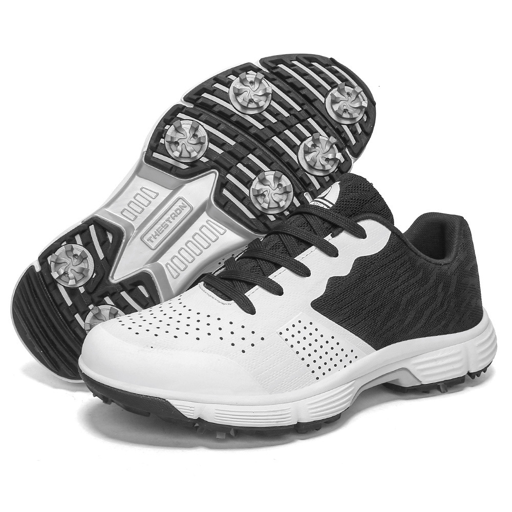 ddmytiger 613 unisex casual outdoor shoes men's golf shoelaces studded sneakers C ddmythur
