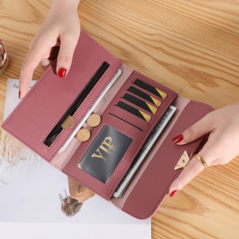 2024 New Designer Wallet for Women's Latest Design Classic Soft Leather Card Clip Cheap Wallet Free Shipping
