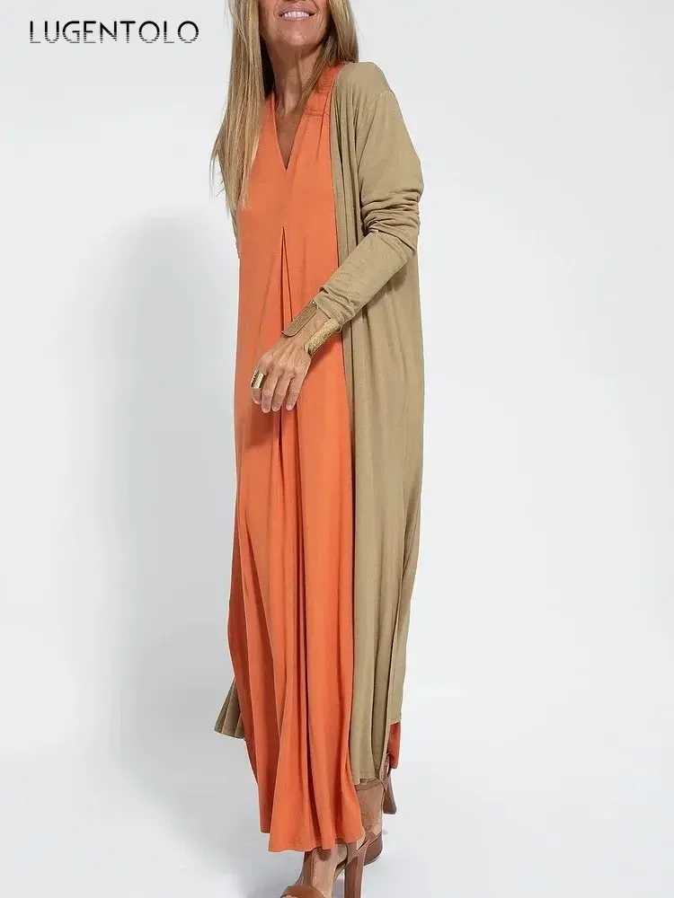 Long Sleeve Trench Women Split End Beach Vacation Thin Spring Summer Female Cardigan Casual New Elegant Solid Loose CoatX240921