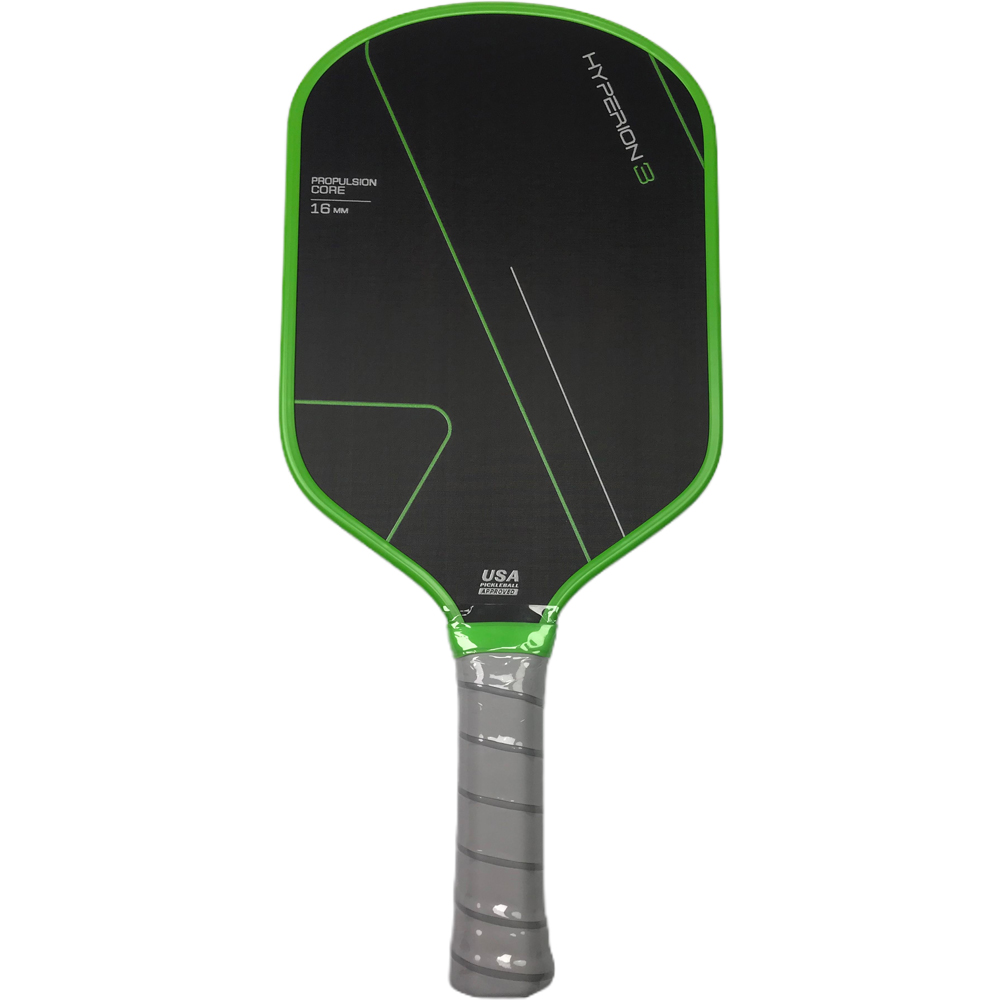 Hyperion 3 Pickleball Paddle Gen 3 Thermoformed T700 Raw Carbon Fiber Unibody 16mm Polymer Core Pickleball Racket