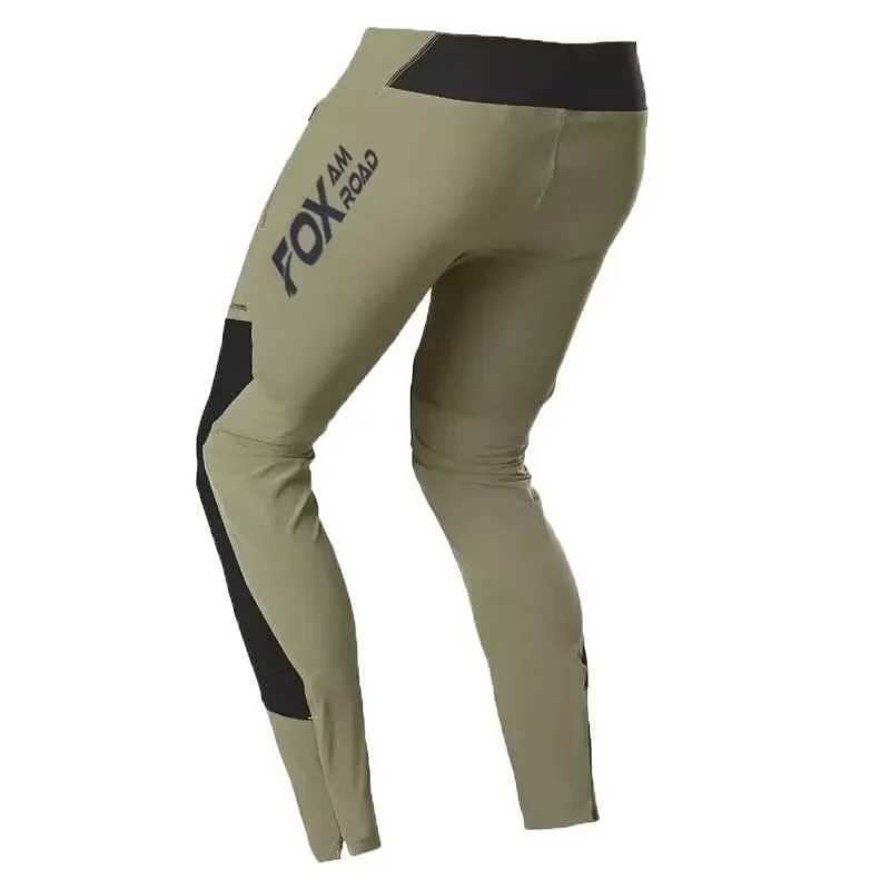 2024 Mens MX Motocross Quick-drying Elastic Pants For Defend MTB BMX ATV UTV Mountain Bike Pants Zipper Downhill Cycling Pants Y240921