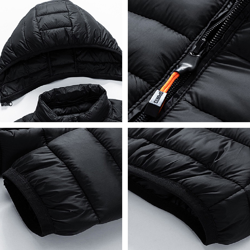8Xl Winter Warm Men Thick Waterproof Windproof Hooded Parka Coat Mens Big Size Brand Outwear Detachable Hat Jacket