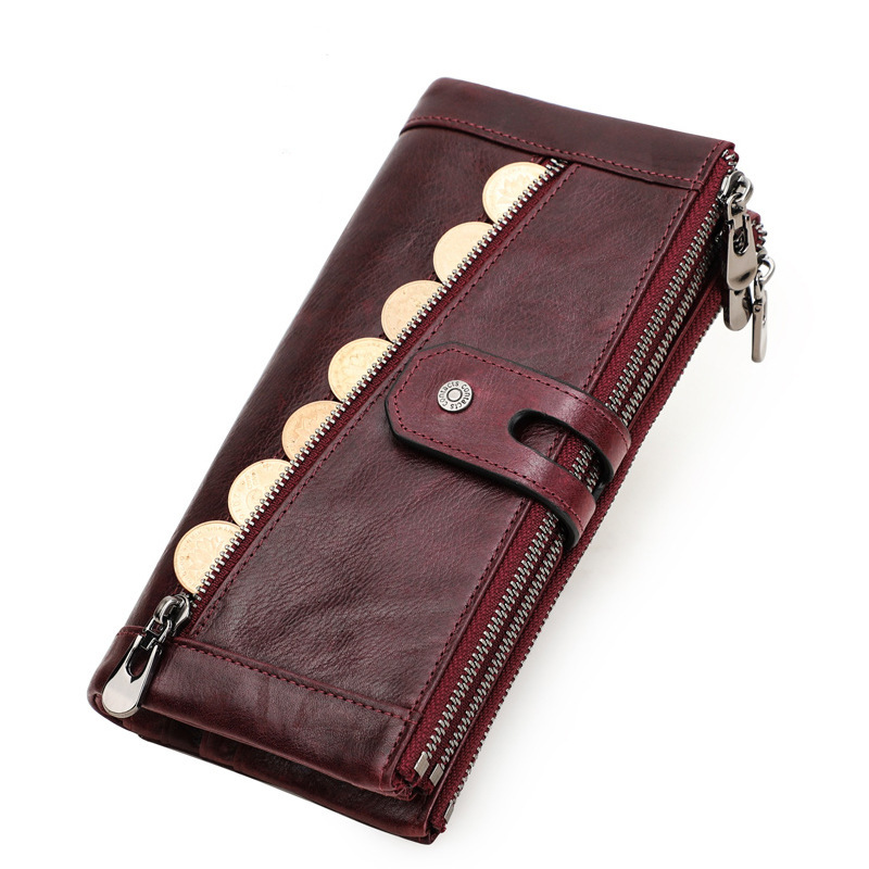 2024 New Designer Wallet Black Angel Women's Leather Wallet Mini Wallet Free Shipping