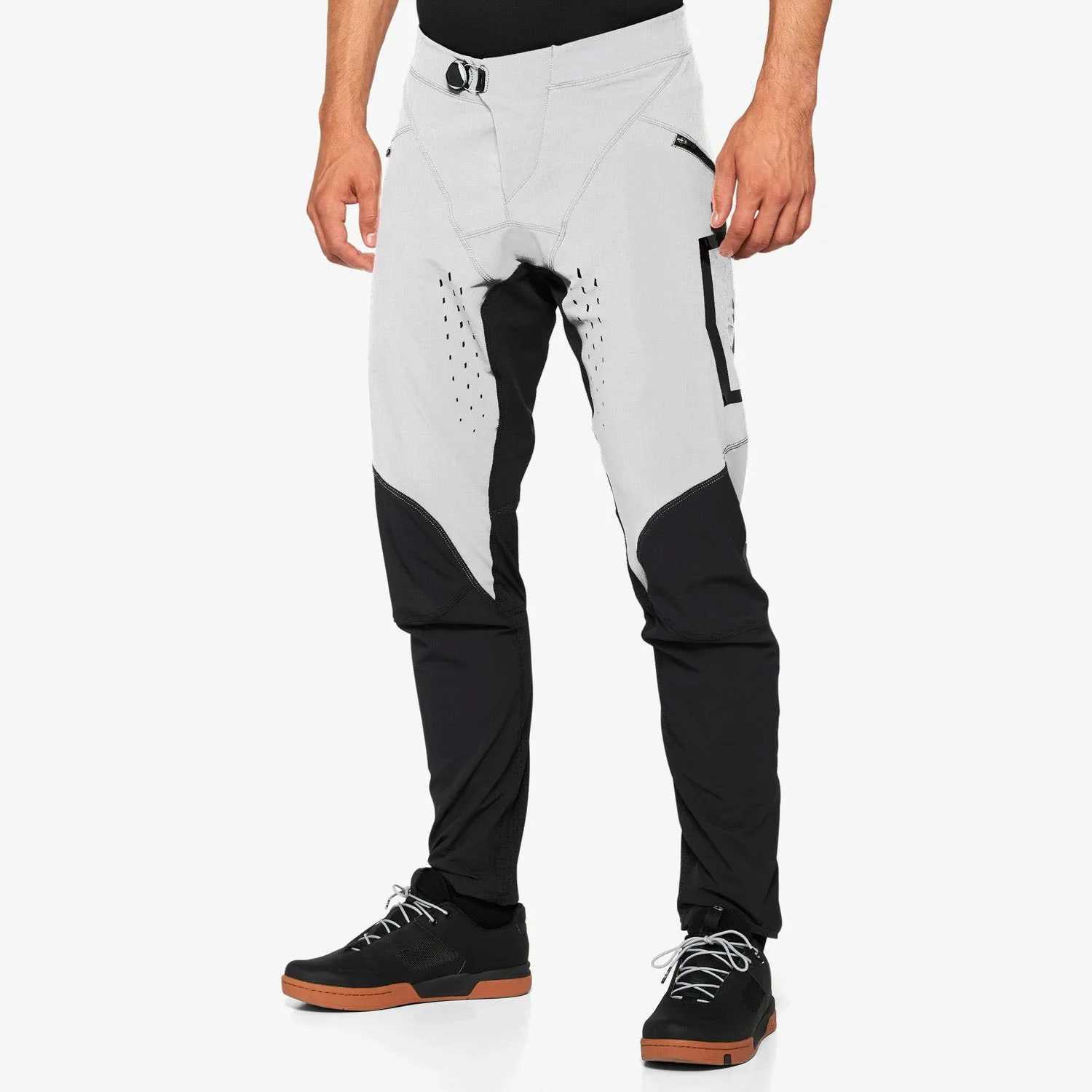 Mens MTB BMX ATV XC DH Knob Button Cycling Pants Stretch Mountain Bike Downhill Pants Off-road Motorcycle Enduro Riding Pants Y240921