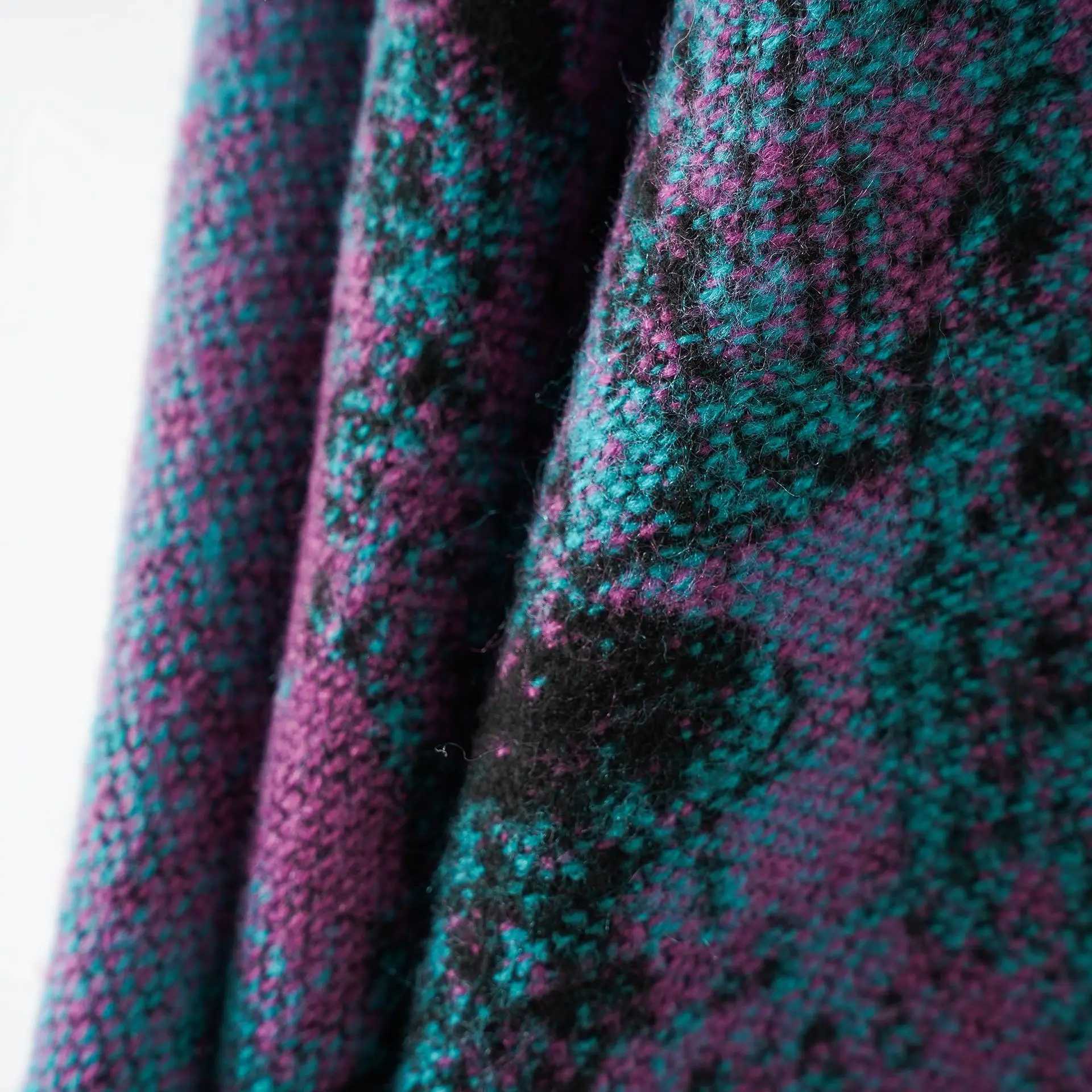 WeHello Bohemian retro ethnic style womens shawl big brand imitates cashmere cape thick autumn and winter scars W240921