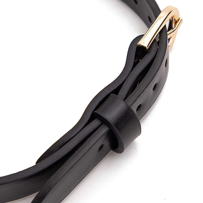 Female Slave Training SM Prop Traction Sex Collar Gold Ring Black Sex Neck Cover Alternative Adult Products
