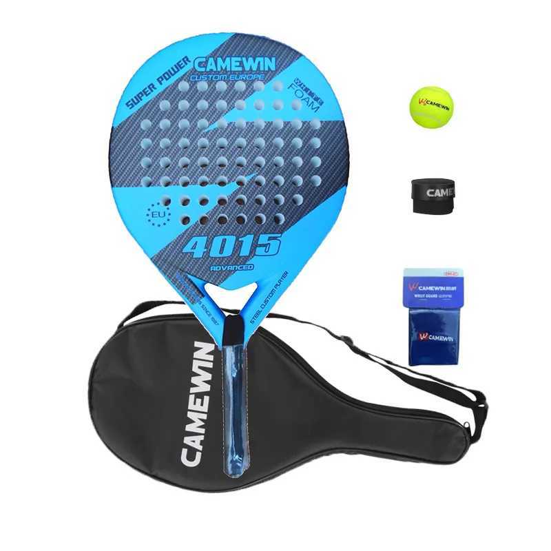 Padel Racket Carbon Fiber Pala Junior Mens Beach Tennis Bag Backpack Racket Carbon Fiber Beach Tennis Roll Raquet W240921