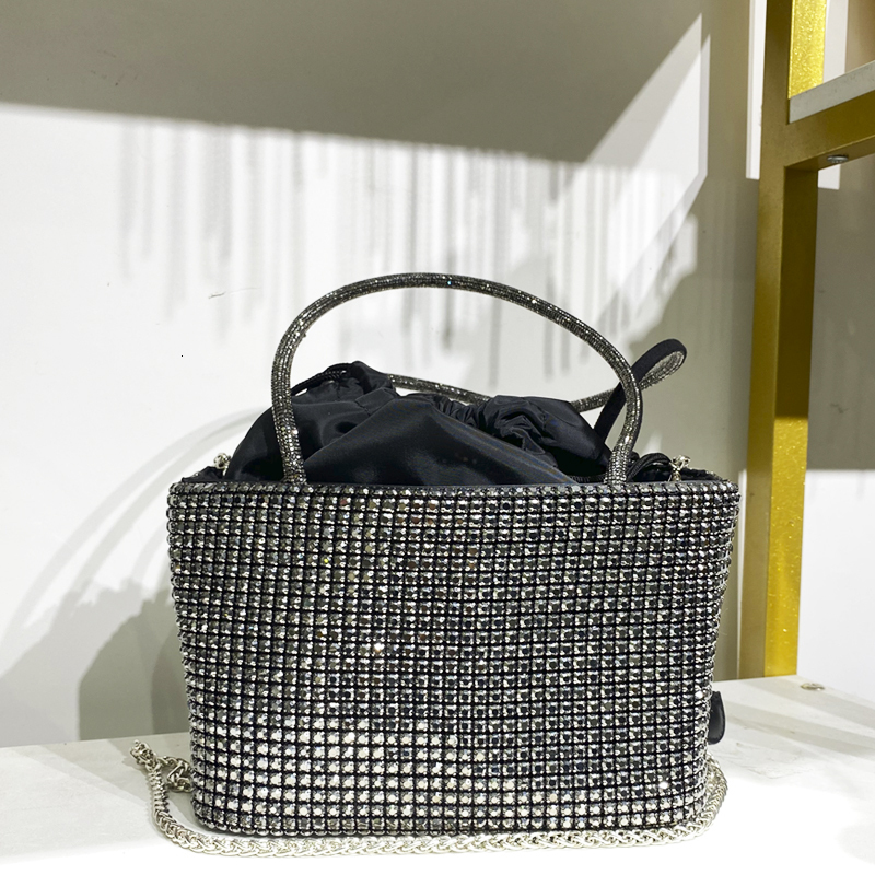 Bg Rhie Evening Handbags Women Korean Dia Chain Cover Dinner Party Handbag Purse Ladies Small Square Shoulder Bag