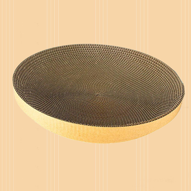 Halloween Cat scratch board replacement core wear-resistant to scratch round corrugated paper