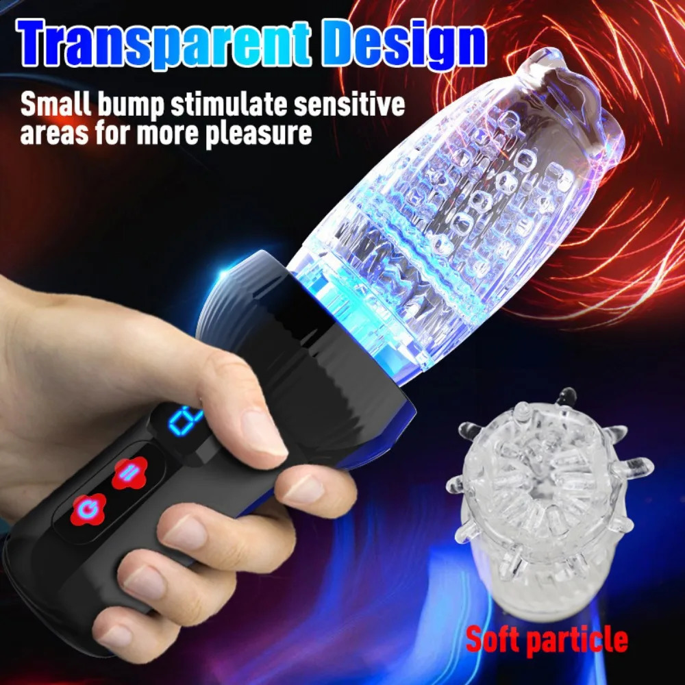 Male Masturbation Sex Toys Automatic Rotary Telescopic Sound Electric Airplane Cup Adult Products Erection of Penis Masturbador 240914