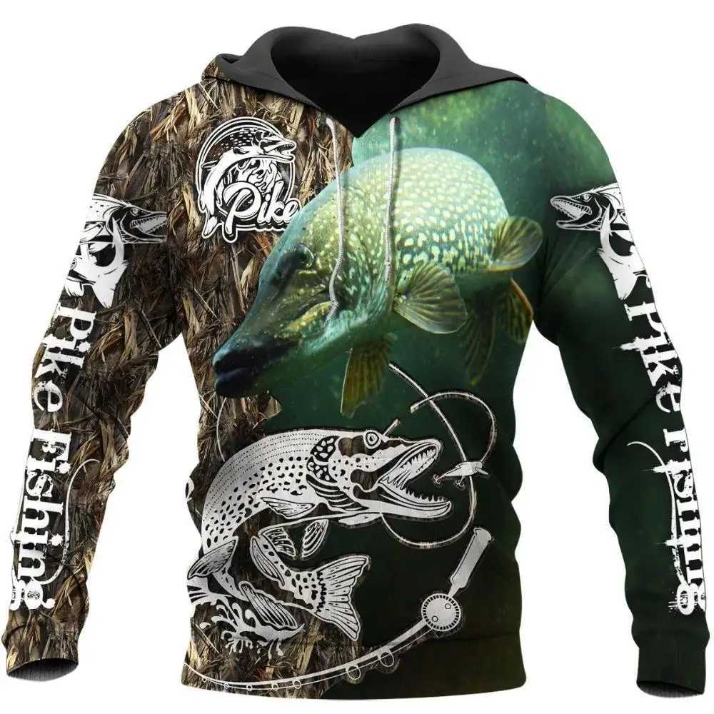 Fashionable mens hoodie cool car fishing 3D printed Harajuku sports shirt unisex casual Pullover hoodie sudadora hombre W240921