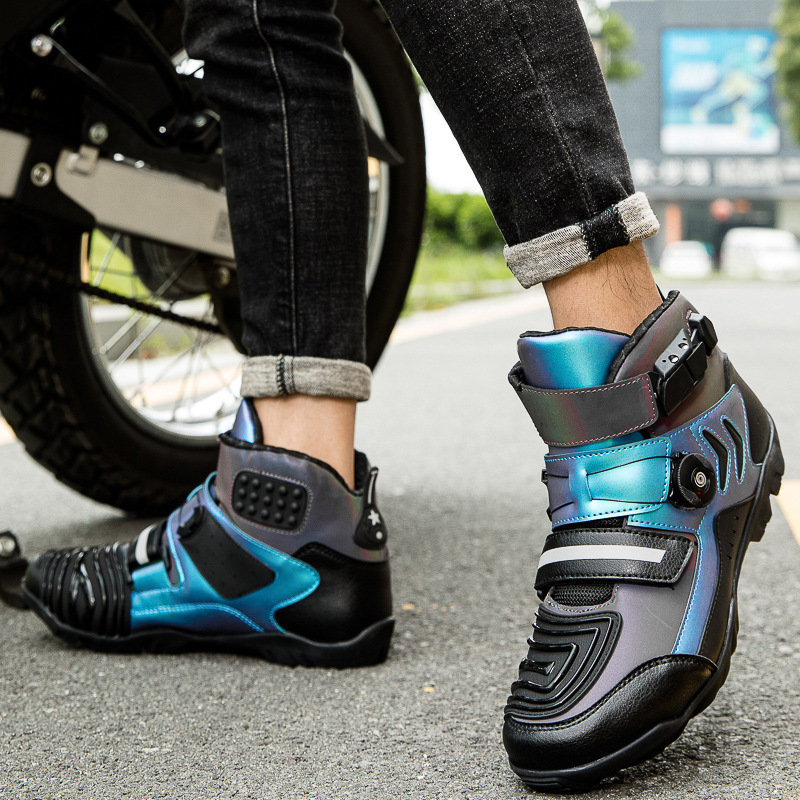 ddmytiger S3911 new motorcycle riding shoes for men women, all season off-road racing, autumn and winter short boots C ddmythur