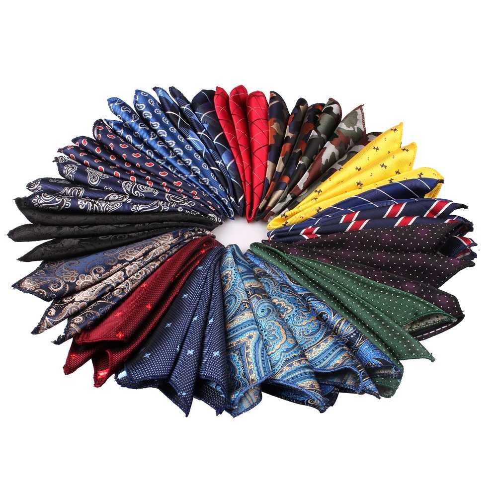 Men Pocket Square Suits Hanky For Men Plaid Mens Handkerchiefs Casual Suit Square Handkerchief Towels For Party 23 cm x 23 cmX240921