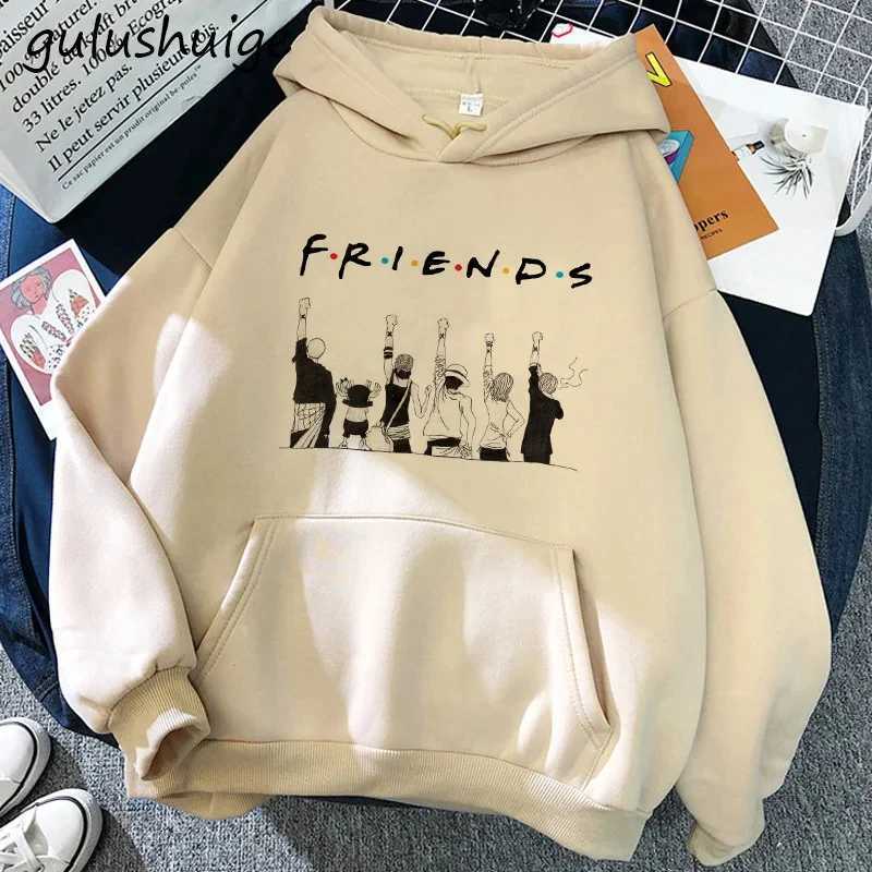 One piece gear 5-hoodie Roronoa Zoro womens funny cartoon Luffy sweatshirt Ullsang Japanese anime 90s graphic sweatshirt W240921