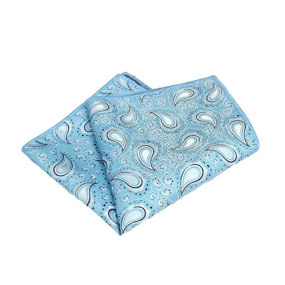 Mens Classic Paisley Handkerchief Hanky Wedding Party High Grade Pocket Square BWTQN0317X240921