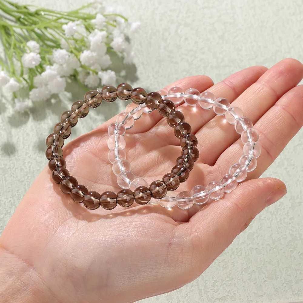 2Pcs/Set Bracelets For Women Natural Stone Bracelet Set Agates 8mm Beads Bangle Turquois Crystal Bracelet Men Jewelry HealingX240921