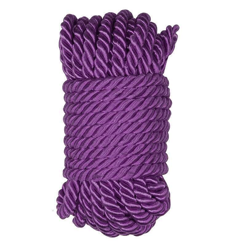 Binding and binding SM props multi-color polyester silk rope 10 meters fun binding rope training female slave adult products