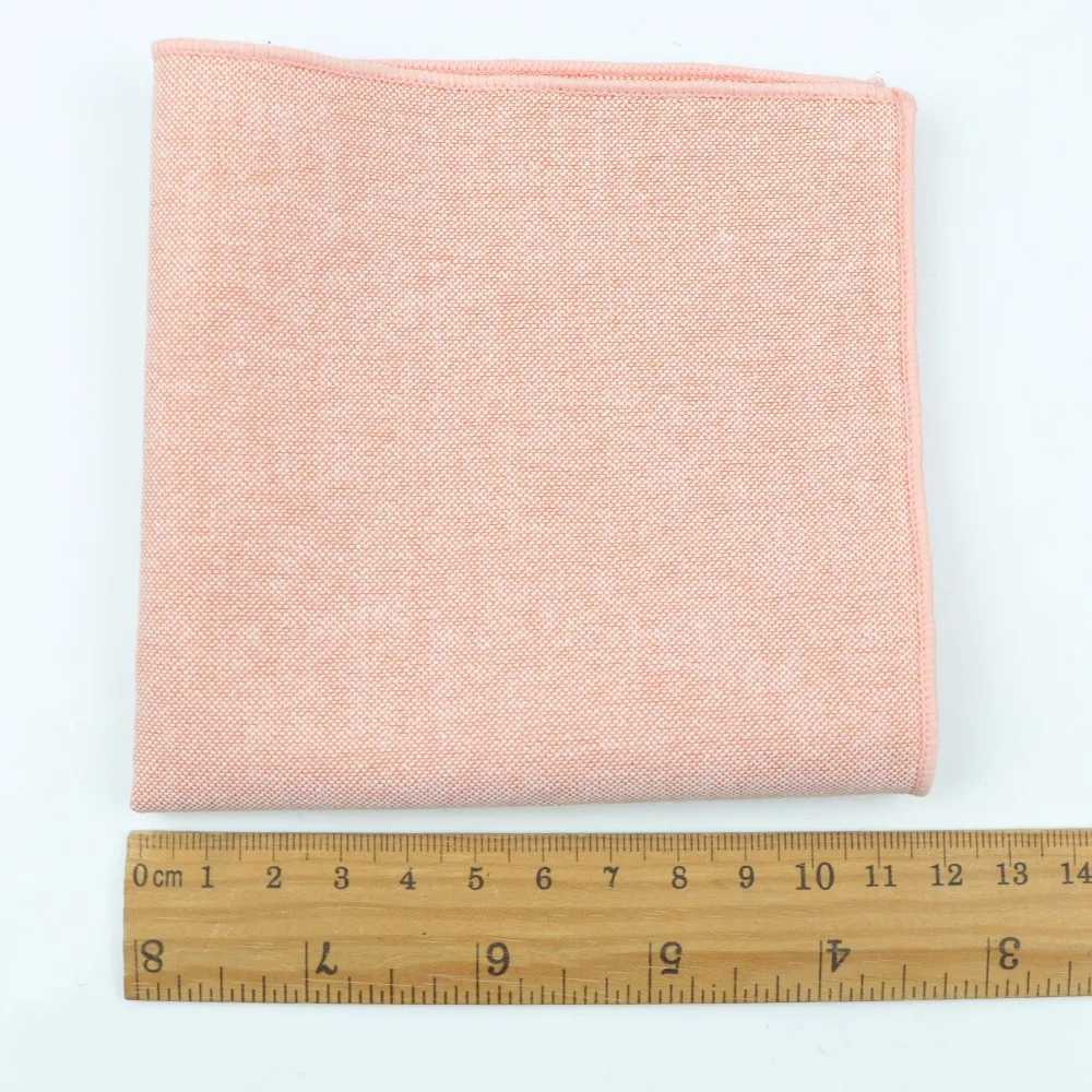 Handkerchief Scarves Vintage Cotton Solid Color Hankies Mens Pocket Square HandkerchiefsX240921