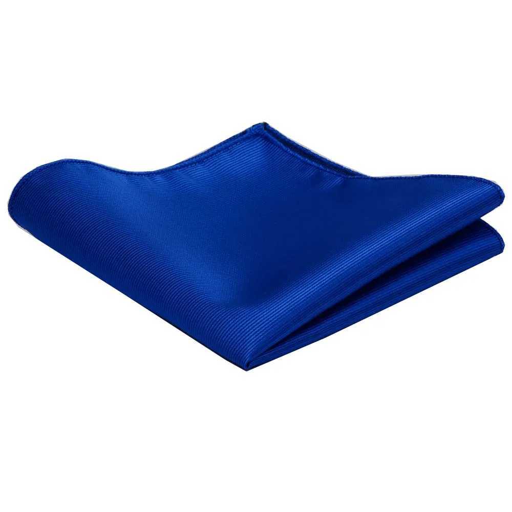 Classic 25*25CM Mens Plain Silk Handkerchief Solid Pocket Square Fashion Men Hanky For Wedding Party Chest TowelX240921