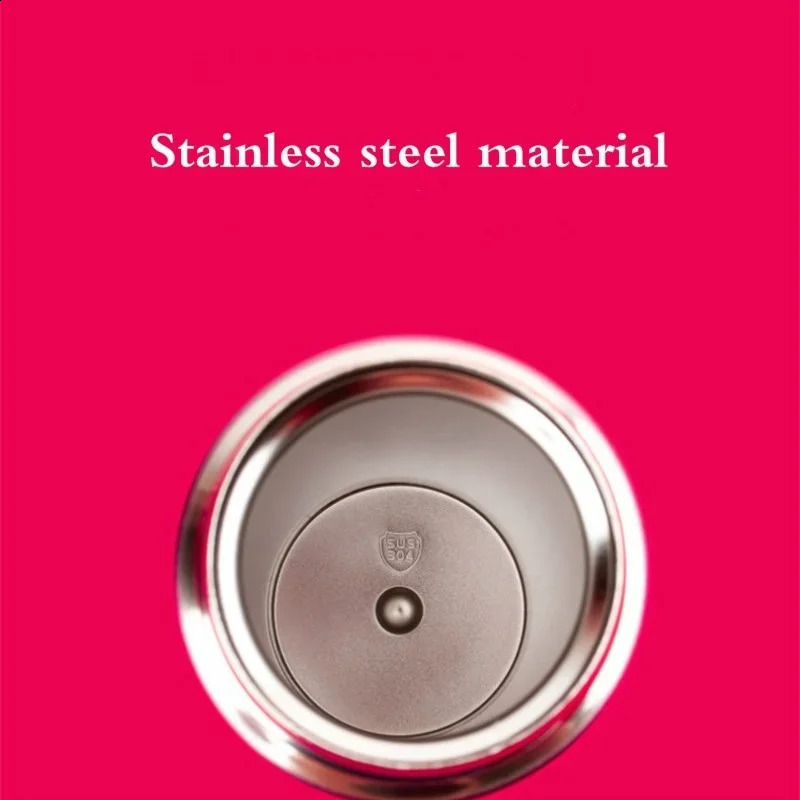 500ML Stainless Steel Bouncing Cover Vacuum Flask Thermos Cup Coffee Tea Milk Thermo Bottle Mug 240918