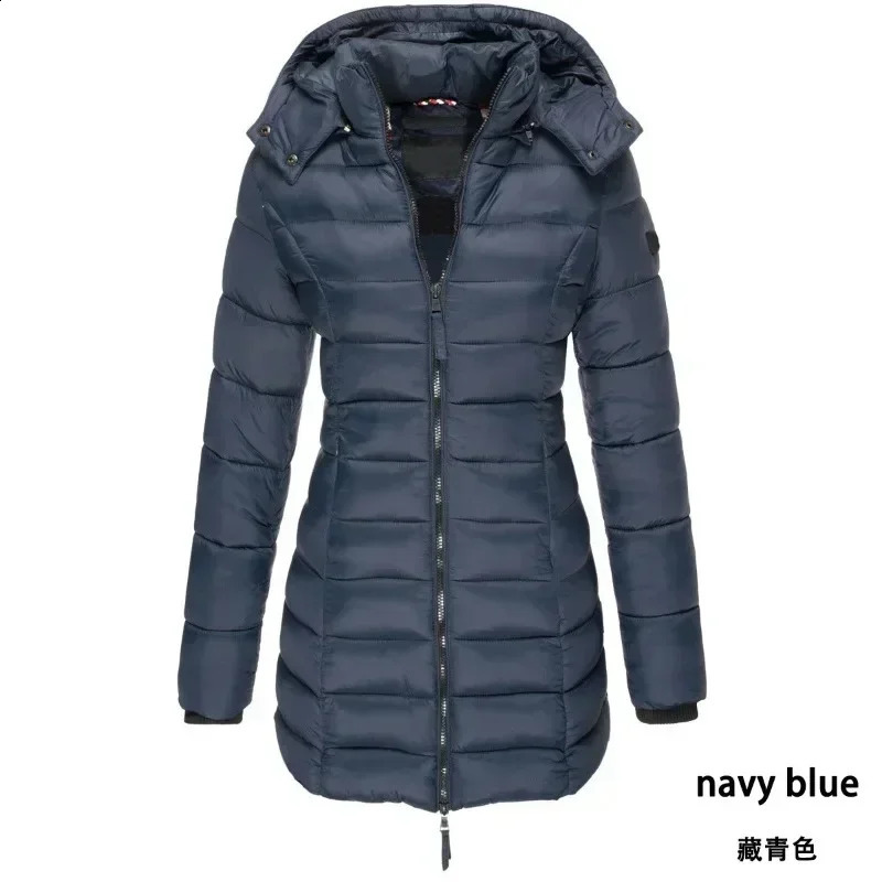 Womens Long Thickened Warm Jacket Coat Down Jacket 240920