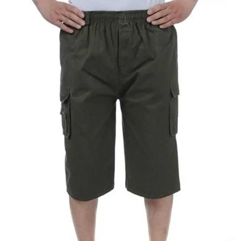 2023 Summer Fashion Casual Loose and Comfortable Mens Clothing High Waist Oversized Trend Spliced Pocket Handsome Cargo PantsX240921