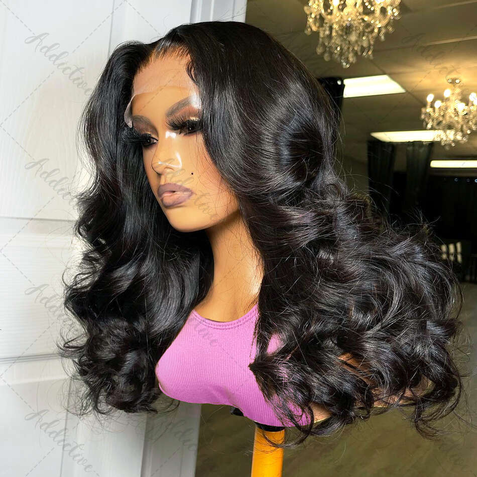 Body Wave Short Bob 13x4 Front Human Hair 250% 13x6 HD Lace Frontal Wigs For Women Brazilian 5x5 Closure Wig