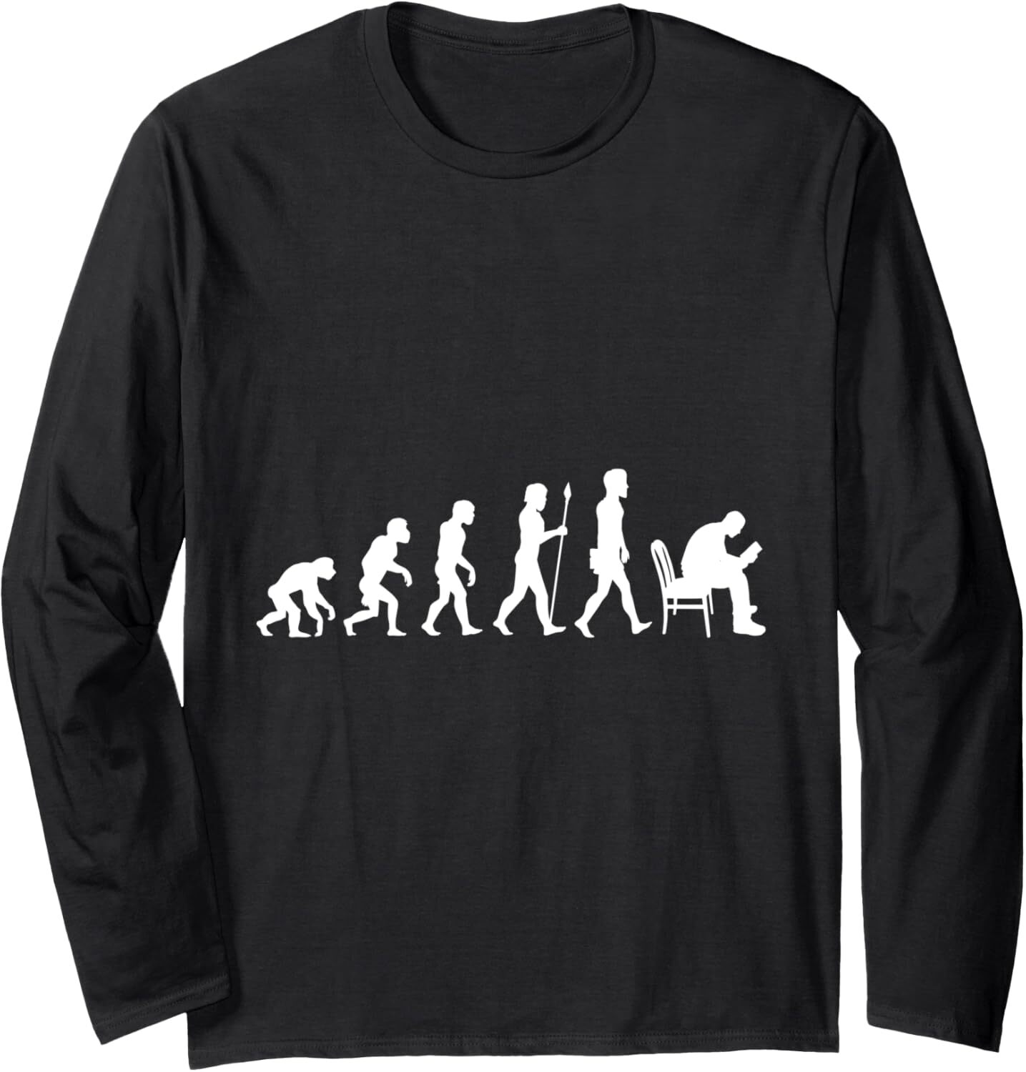 Long Sleeve Shirts for Men sweatshirt Fun Evolution Readers Literature Book Lovers Gift Long SleeveTee Streetwear Casual tops clothes
