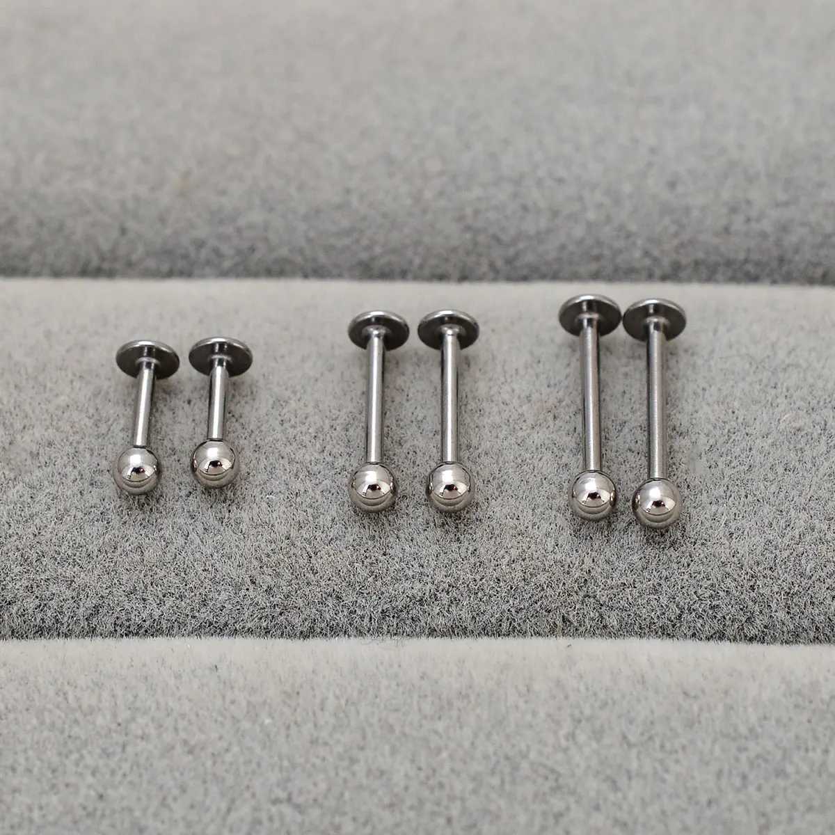 16G Stainless Steel Lip Rings Labret Nose Studs Piercing Monroe Men Nose Studs Ear Cartilage Tragus Helix Earring 6/8/10/12mm Y240921