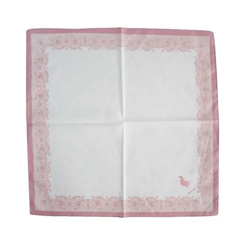 3Pcs 45x45cm Japanese Korean Style Flower Women Bandanas Pocket Hankies Handkerchiefs Soft Combed Cotton Sweat Wiping TowelsX240921