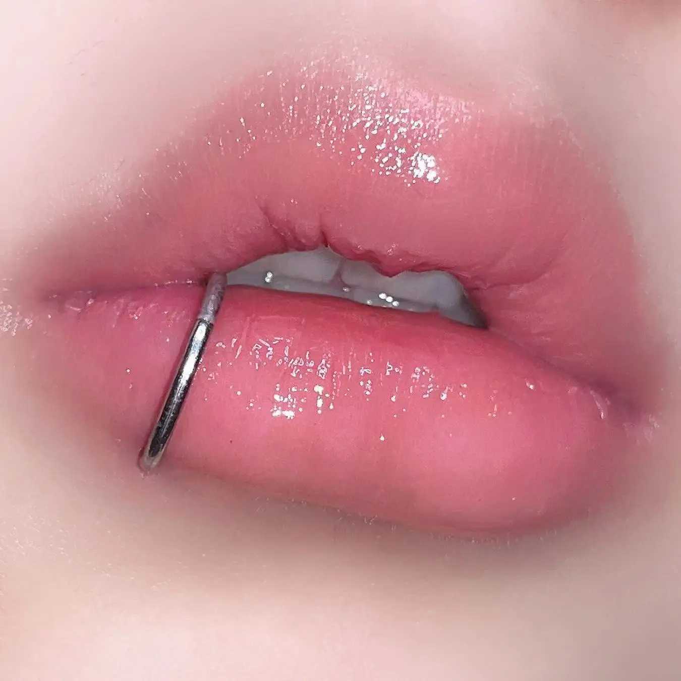 Punk 8/10/12mm Closed Ring Lip Ring Circle Piercing Lip Studs Goth Nose Ring Nasal Septum Piercing Earrings Fashion Body Jewelry Y240921