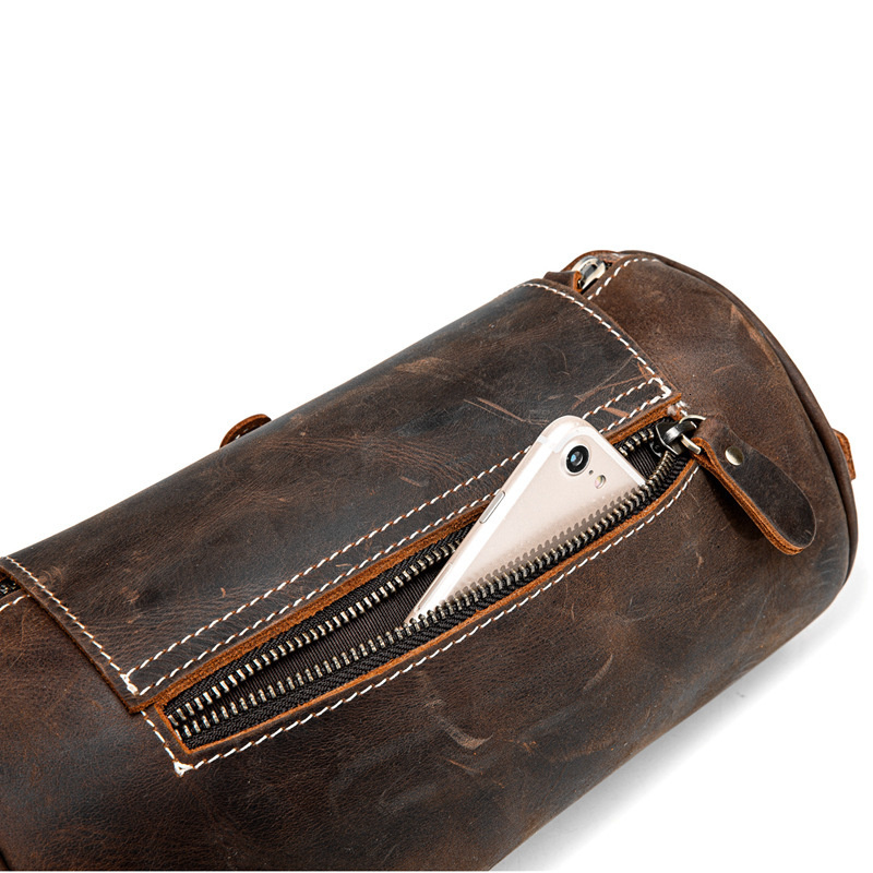 New Men Women Leather Shoulder Bag Real Cowhide Crossbody S Designer Ladies Vintage