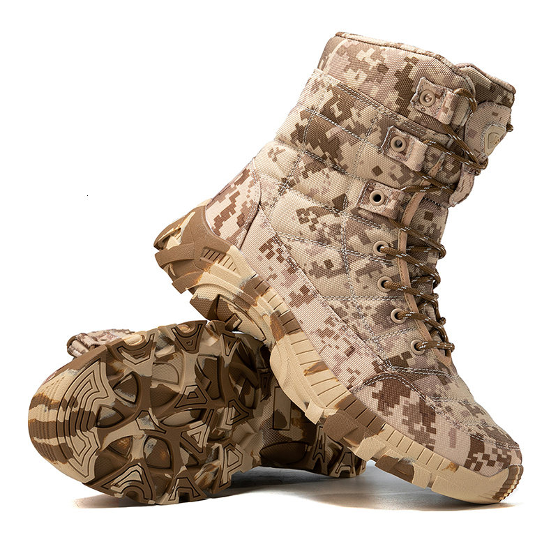 Designer's new men's outdoor off-road racing shoes are waterproof drop resistant and crash resistant short boots snow boots and shoes with b