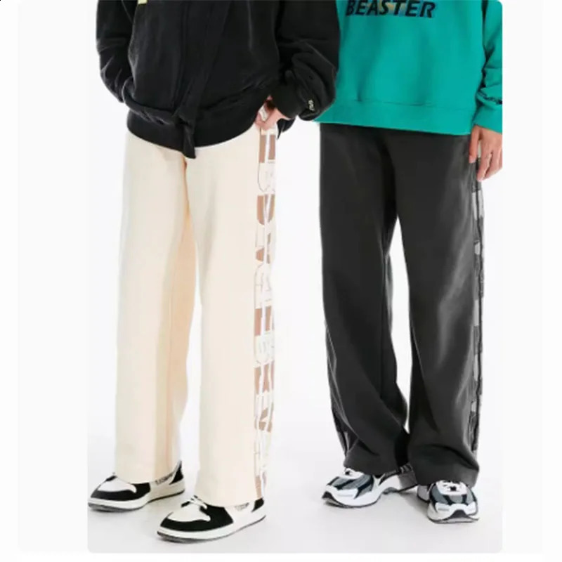 American street hiphop European and high sweatpants fashion vintage printed casual pants 240910