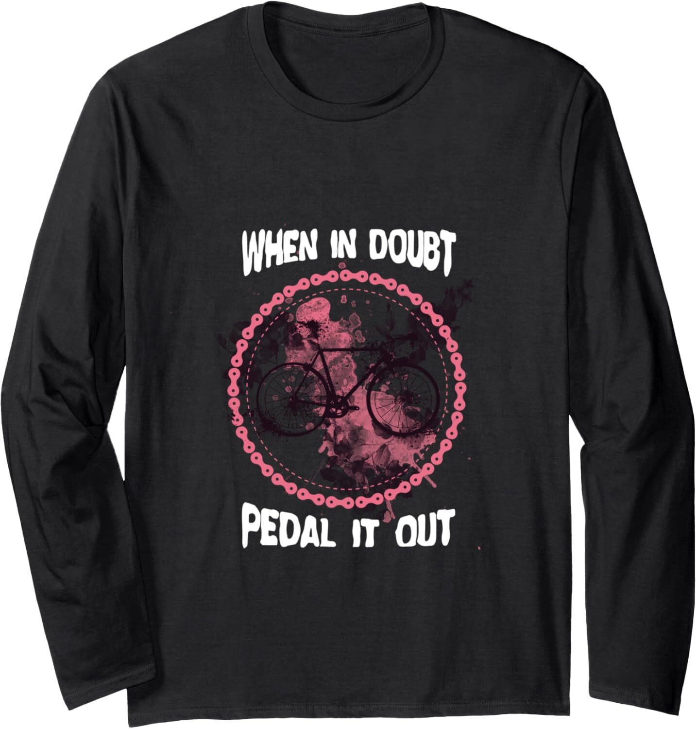 Long Sleeve Shirts for Men sweatshirt Bike Lover Funny Pedal It Out - Bicycle Rider Gift Long Sleeve Tee Streetwear Casual tops clothes